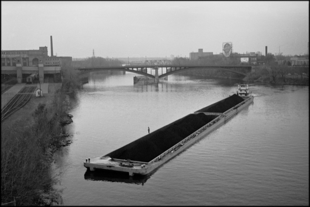 Mississippi River barge