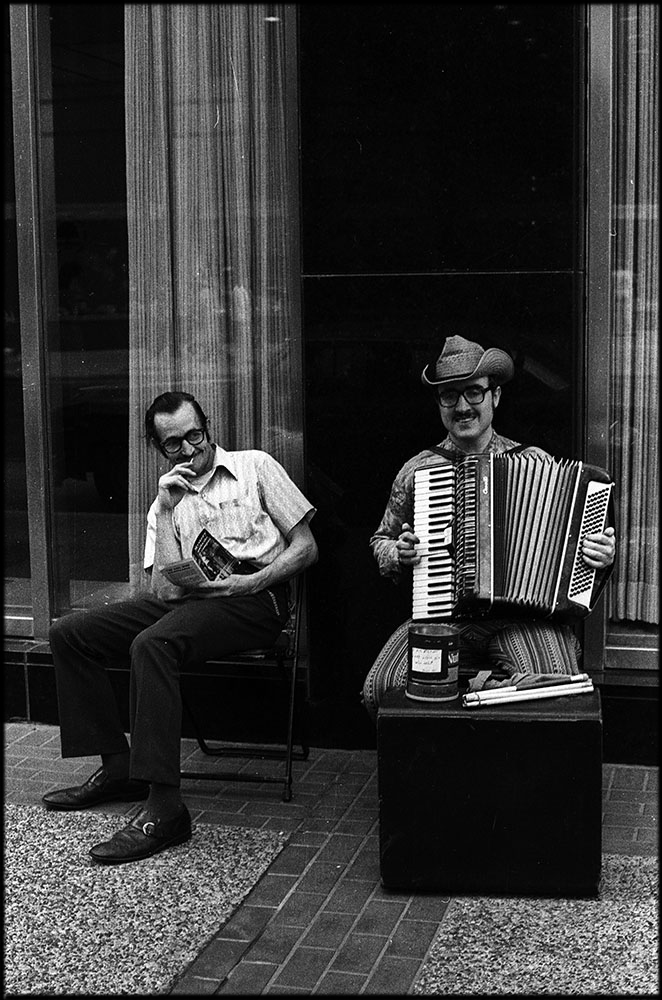 Accordion player