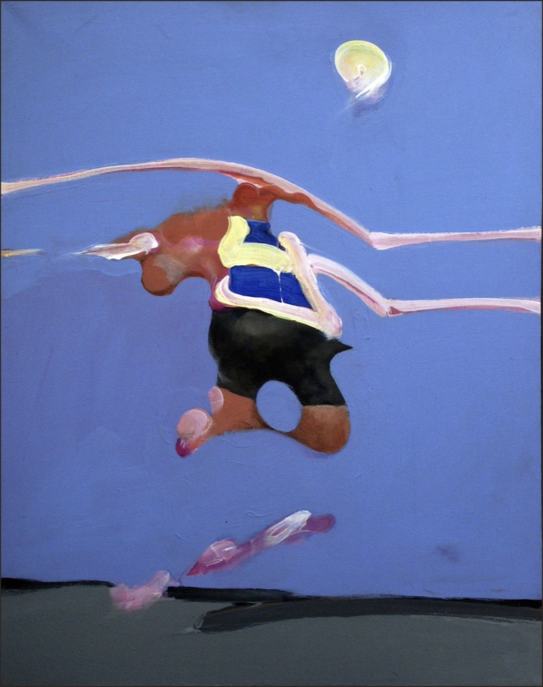 Leaping figure