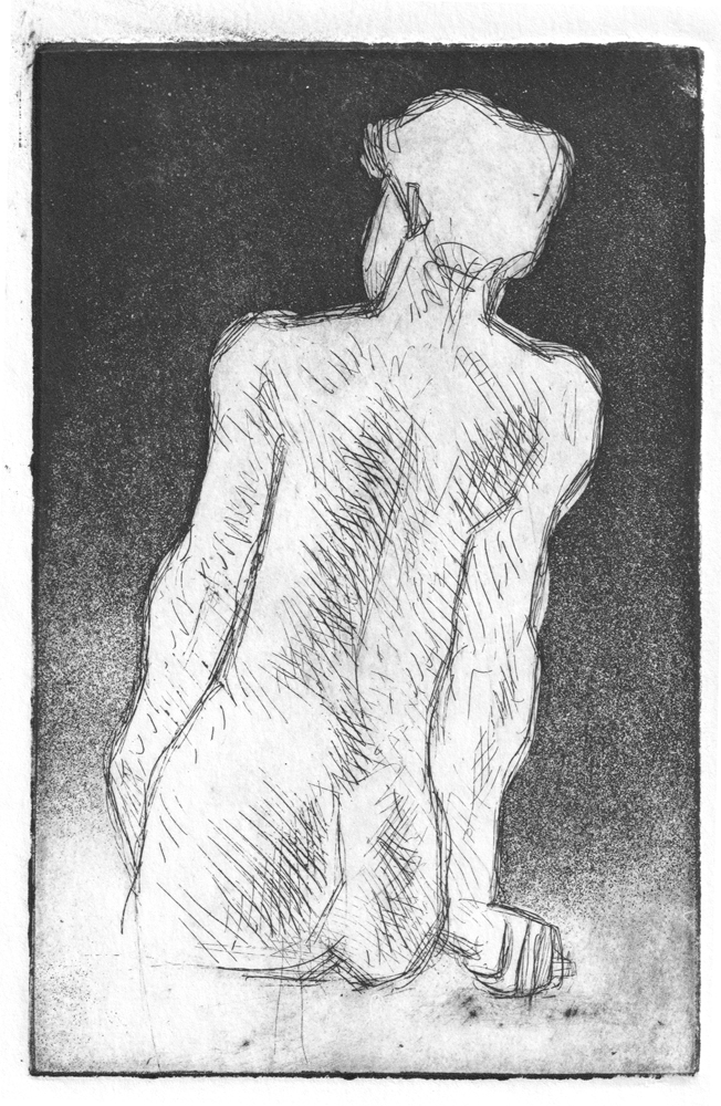 Nude #3, intaglio