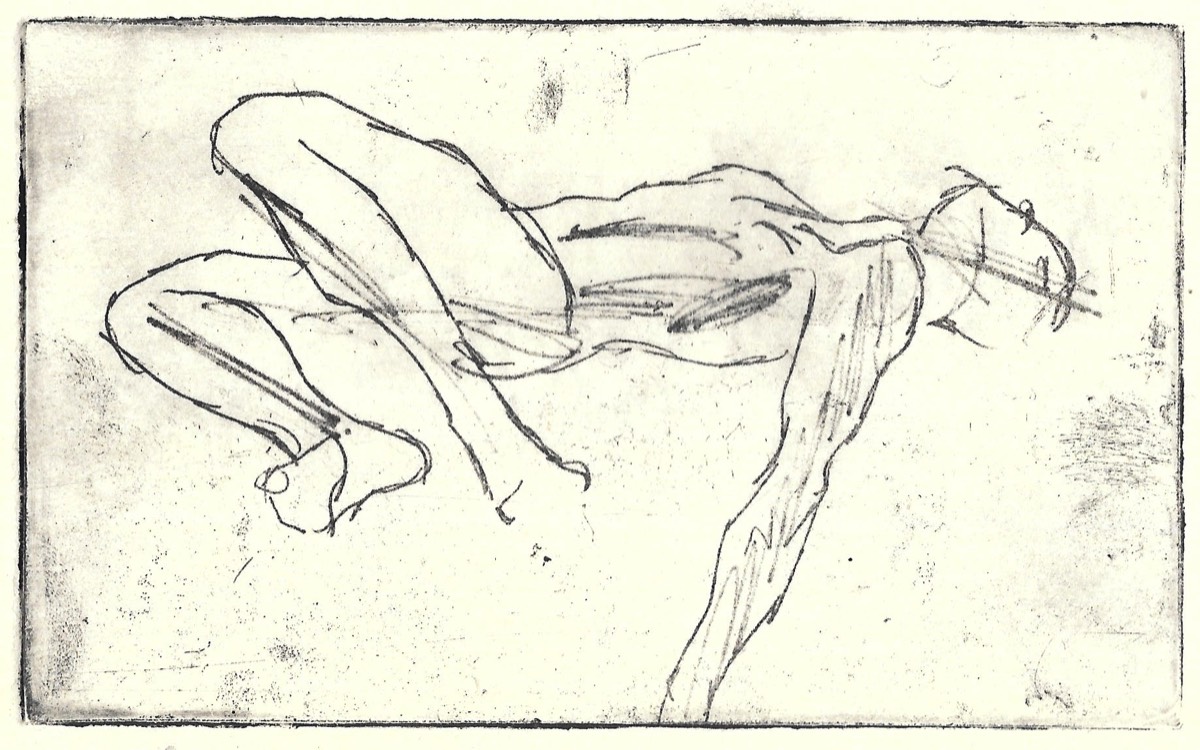 Nude, intaglio