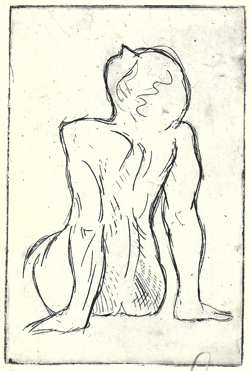 Nude #2, intaglio